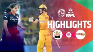 Gujarat Giants vs Royal Challengers Bangalore Women’s Premier League 2023