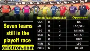 ipl 2023 playoff qualification