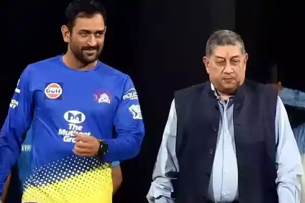 Dhoni Was Not First Choice Of CSK Boss N Srinivasan