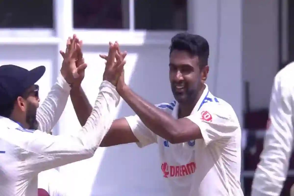 IND vs WI 1st Test Ravichandran Ashwin Joins Exclusive Club with Anil Kumble and Harbhajan Singh