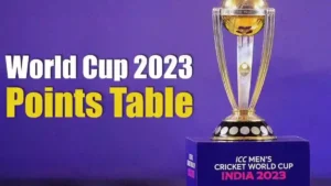 World Cup Points Table 2023