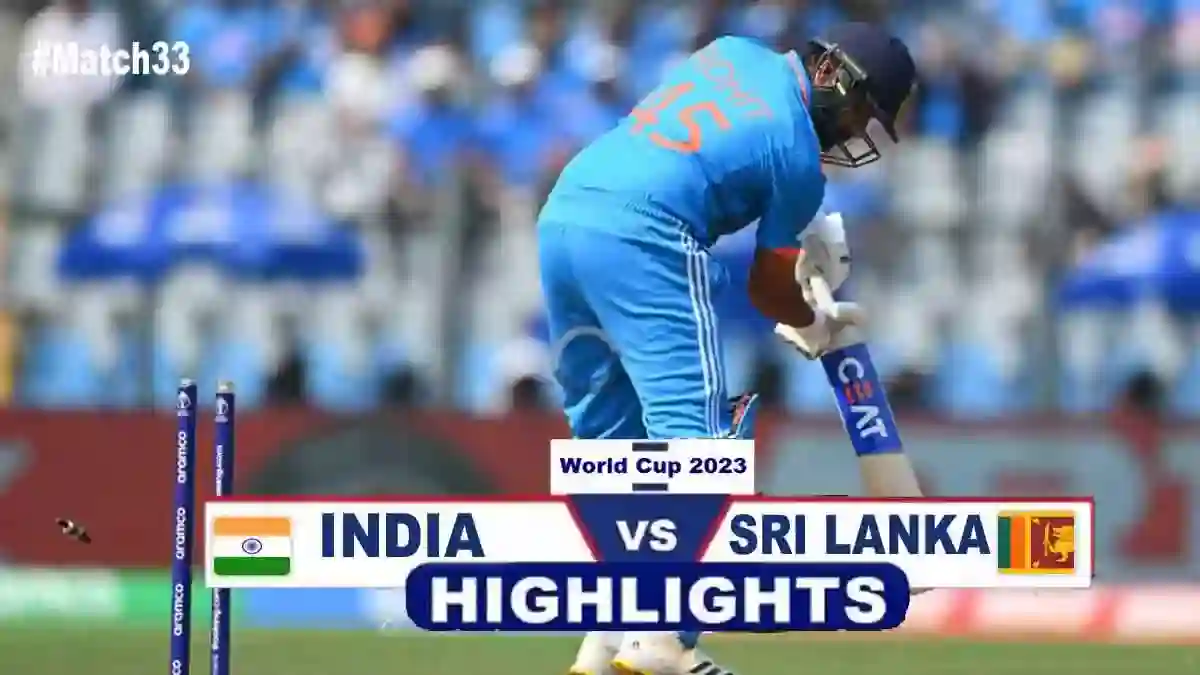 IND vs SL ODI Highlights 2023