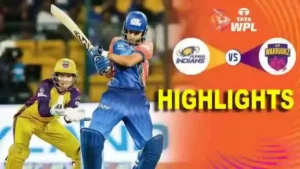 MI W vs UPW W WPL Highlights 2024