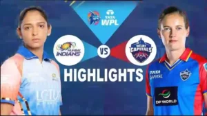 MI W Vs DC W WPL Highlights 2024
