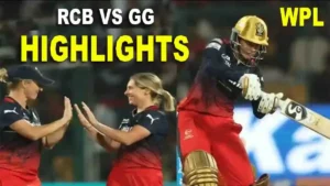 RCB W Vs GG W WPL Highlights 2024