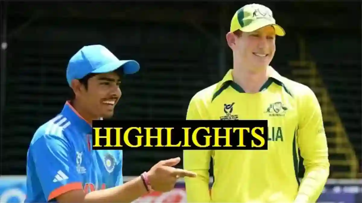 IND Vs AUS Final U19 Highlights