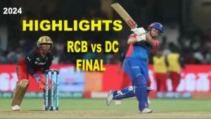 RCB W Vs DC W WPL Final Highlights 2024