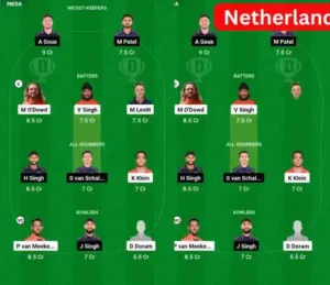 NED vs USA Dream11 Prediction 6th T20I Pitch