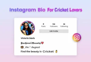 Best Cricket Bio For Instagram