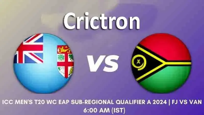 FJ vs VAN Dream11 Prediction Match 4, Best Fantasy Tips, Playing XI & Pitch Report for Today’s ICC Men’s World T20 EAP Qualifier 2024