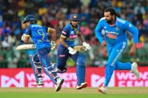 Sri Lanka team vs India team match scorecard